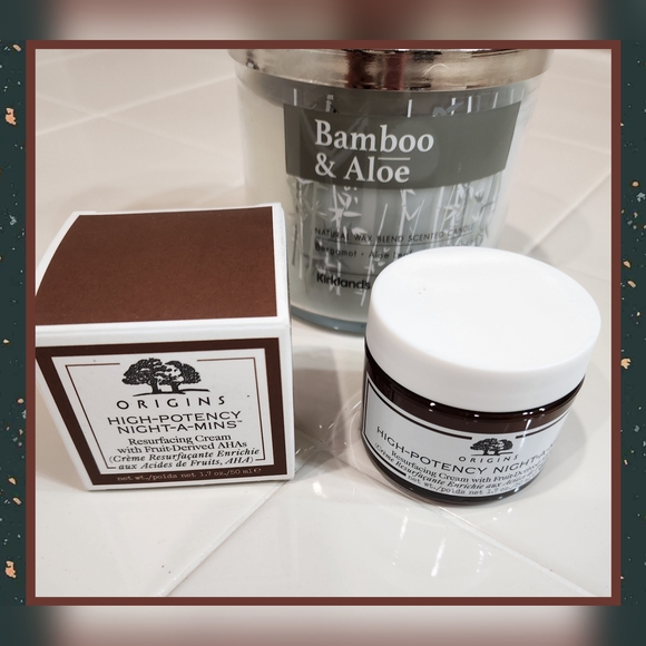 NIB ~ Origins High Potency Night~A~Mins Resurfacing Cream - Picture 1 of 6